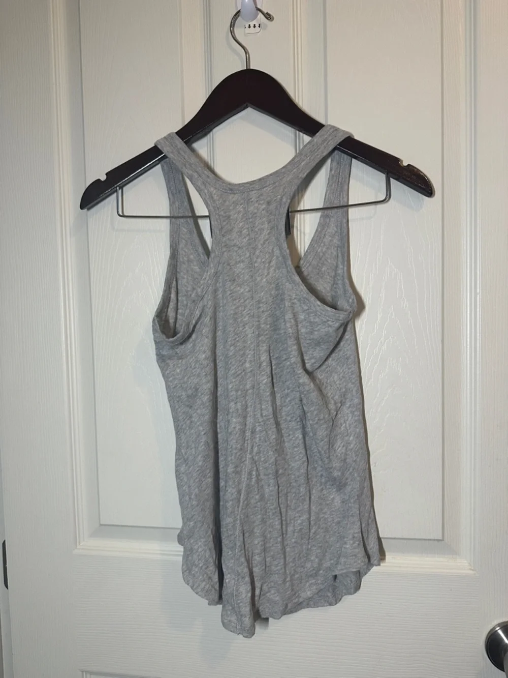 Chaser Light Gray Racerback Tank Top - Picture 5 of 5